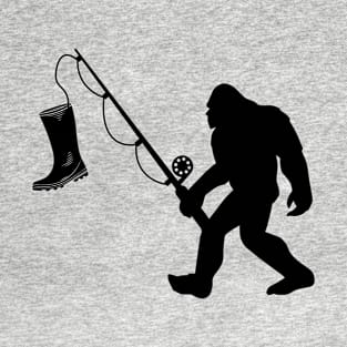 Bigfoot - Bigfoot Fishing T-Shirt